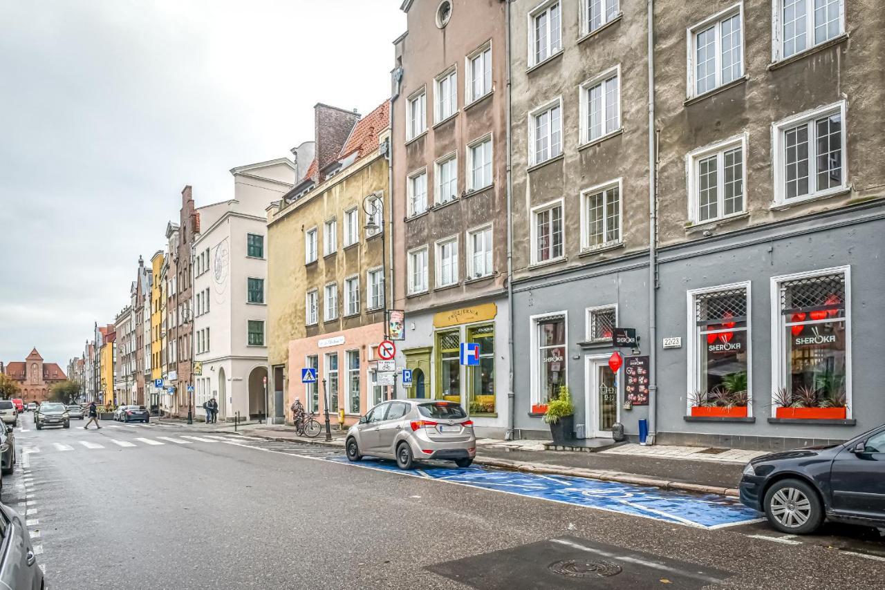 Old Town Ltc - Apartments Starowka Szeroka Gdańsk Eksteriør billede